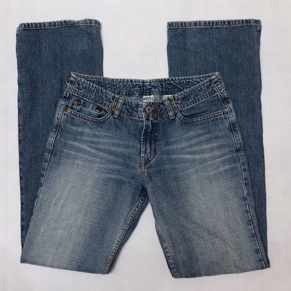 Lucky Brand Women's Jeans 4/27 Dungaree Wide Leg